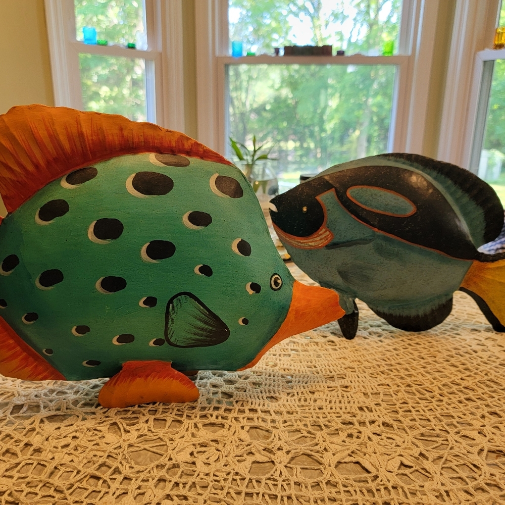 Metal decor fish